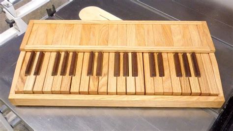 wooden box with metal keys instrument|Wood Instrument Box .